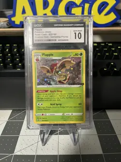 CGC 10 Gem Mint - Flapple 022/192 GameStop Stamp Cosmos Holo Promo Pokemon Card - Image 1