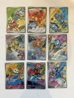Pokemon TCG Full First Partner Illustration Collection Cards Set FRESH PULLS! 📈 - Image 3