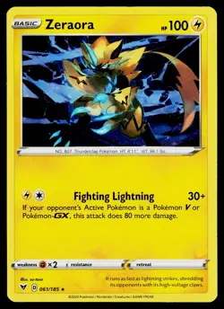 Zeraora 061/185 Miscellaneous Cards & Products Cosmos Holo Promo - Image 1