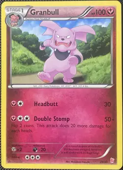 Granbull (#14) 14/30 Xy Trainer Kit: Sylveon & Noivern Regular - Pokemon Card - Image 1