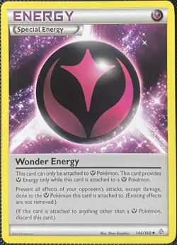 Wonder Energy 144/160 XY - Primal Clash Regular - Pokemon Card - Image 1