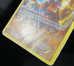 Rhyperior (Omega) 77/160 XY - Primal Clash Holo *HEAVILY DAMAGED* Pokemon Card - Image 4