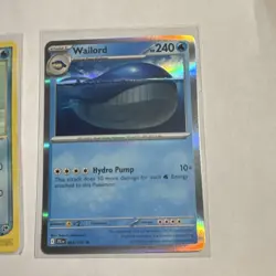 Pokemon TCG Wailmer 83/100 LP & Wailord 041/159 NM JTG 2003 2 Card Lot - Image 3