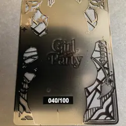 Goddess Story Gold METAL Card - Random Serial Number #/100! Tsunade Bikini Anime - Image 1