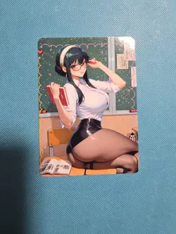 Beautiful Waifu Card -Yor Briar -Goddess ACG Custom DIY Fan Art Card - Image 1