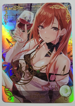Goddess Story CCG Erza Scarlet SSR Holo Card Fairy Tail Foil Near Mint - Image 1