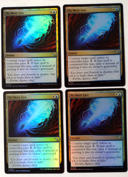 4x No More Lies - Murders at Karlov Manor (MKM) (FOIL) - EN - U 0221 - Image 1