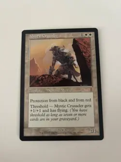 MTG Magic the Gathering Rare Mystic Crusader Odyssey NM - Image 1