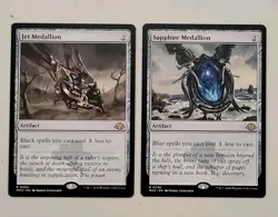 Jet Medallion & Sapphire Medallion - Modern Horizons 3 - Near Mint - MTG - Image 1
