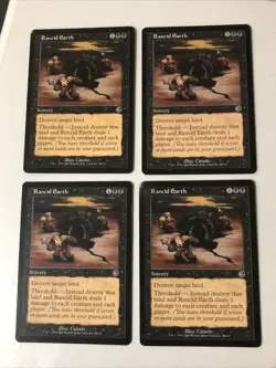 Rancid Earth X4 Torment Various Condition See Pics Front/Back - Image 1