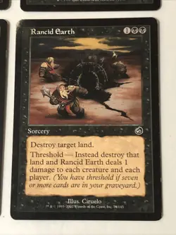 Rancid Earth X4 Torment Various Condition See Pics Front/Back - Image 2