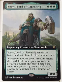Yorvo, Lord of Garenbrig - Extended Art - Magic the Gathering MTG Nice! - Image 1