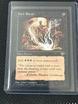 MTG Dark Ritual Mirage Regular - Image 1