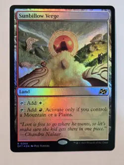 MTG Sunbillow Verge Aetherdrift 264 Foil Rare - Image 2