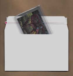 1994 Conjure Magazine Flights of Fantasy Mistress Solecism Bonus Card EX/MT+ - Image 4