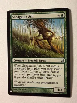 Seedguide Ash (LRW-235/3167) -The List- Regular Uncommon MTG - Image 1