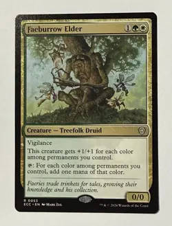 Faeburrow Elder 53 NM Lorwyn Eclipsed Commander MTG - Image 1