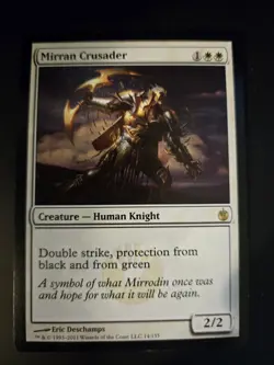 Mirran Crusader LP Mirrodin Besieged MTG FREE SHIPPING - Image 1