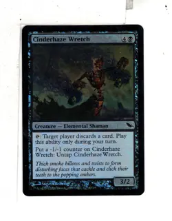 MTG SkeenAB Cinderhaze Wretch FOIL from Shadowmoor. LP. - Image 1