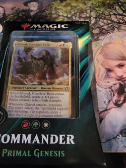 Magic the Gathering MtG Commander 2019 PRIMAL GENESIS Theme Deck FACTORY SEALED 630509892495 - Image 1