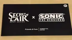 Sealed MTG Secret Lair X Sonic The Hedgehog Friends & Foes Rainbow Foil Edition - Image 1