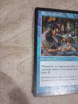 Magic the Gathering Rhystic Study Prophecy Excellent Condition LP - Image 2