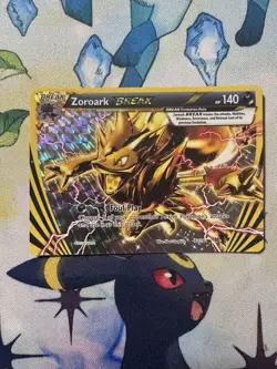 2015 Pokemon BREAKPOINT ZOROARK BREAK HOLO 92/162 RARE! NM - Image 2