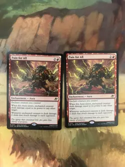 Magic: The Gathering Edge of Eternities Pain for All X2 Mint Condition - Image 1