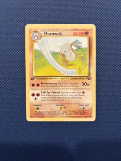 Pokemon TCG Marowak Jungle 39/64 Regular Uncommon 1st Edition WOTC - Image 1