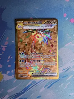 Pokemon Alolan Exeggutor EX Hyper Rare Holo 300 HP 248/191 English - Image 1