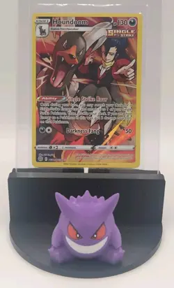 2022 Pokemon TCG Houndoom TG10/TG30 Brilliant Stars Trainer Gallery Holo MINT - Image 1
