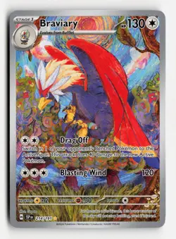 Braviary 214/191 SSP SV08: Surging Sparks Pokemon TCG Illustration Rare - Image 1
