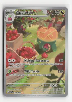 Appletun 211/191 SSP SV08: Surging Sparks Pokemon TCG Illustration Rare - Image 1