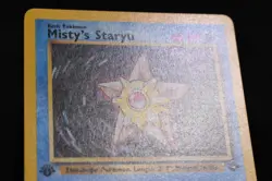 Misty's Staryu 1st Edition 92/132 NM Gym Challenge Regular Pokemon TCG Near Mint - Image 2