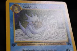 Golduck 1st Edition 35/62 LP Fossil Regular Uncommon Pokemon TCG - Image 4