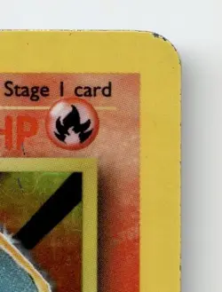 CHARIZARD 4/102 HOLO RARE BASE SET UNLIMITED POKEMON DAMAGED - Image 4