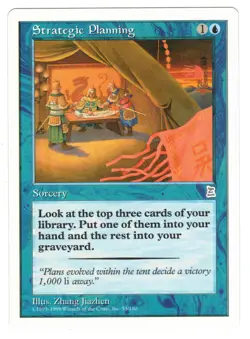 ►Magic-Style◄ MTG - Strategic Planning - Portal Three Kingdoms P3K English - NM - Image 1