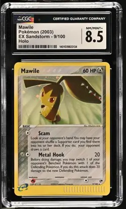 MAWILE Sandstorm Holo Rare #9 CGC 8.5 E-Reader Pokemon [Nostalgium] - Image 1