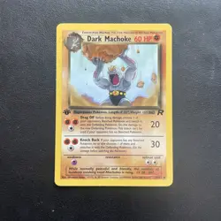 Pokemon TCG - DARK MACHOKE - 1ST EDITION - 40/82 - TEAM ROCKET (2000) WOTC - NM - Image 1