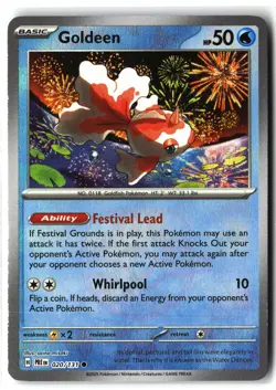 Goldeen ⭐ 020/131 Holo Master Ball Pattern Prismatic Evolutions 2025 Pokemon NM - Image 1