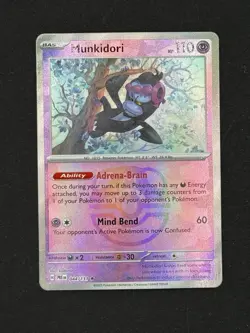 Pokemon TCG Munkidori (Master Ball Pattern) 044/131 Prismatic Evolutions - Image 1