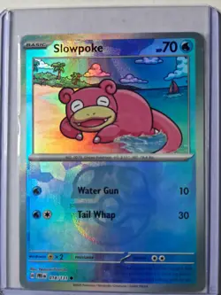 Slowpoke (Master Ball Pattern) 018/131 SV: Prismatic Evolutions Pokemon NM - Image 1