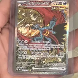 Pokemon Roaring Moon ex SV04 167/182 Special Illustration Rare Ancient Full Art… - Image 5
