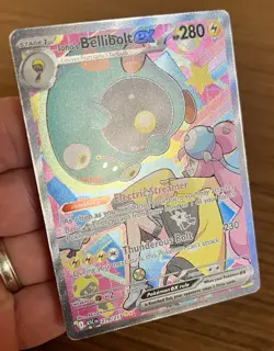 Pokemon TCG Iono’s Bellibolt EX 279/217 Ascended Hero’s SIR Holo NM/Mint - Image 2