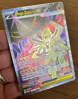 Pokemon TCG Mega Zygarde EX 104/088 Perfect Order Mega Attack Rare Holo NM - Image 2