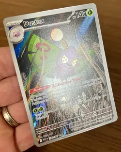 Pokemon TCG Dustox 220/217 Ascended Hero’s Illustration Rare Holo NM/Mint - Image 2