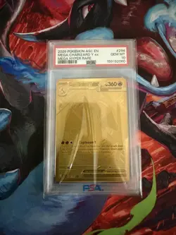 2026 POKEMON ASCENDED HEROES #294/217 MEGA CHARIZARD Y EX GOLD HYPER RARE PSA 10 - Image 1