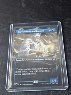 Bruvac the Grandiloquent (Anime Borderless) Ravnica Remastered Regular - Image 1