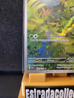 Bulbasaur 166/165 IR Full Art Holo Scarlet & Violet Pokemon 151 NM - Image 4