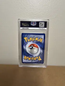 2005 POKEMON EX DEOXYS #43 NUZLEAF-REVERSE FOIL PSA 9 - Image 2